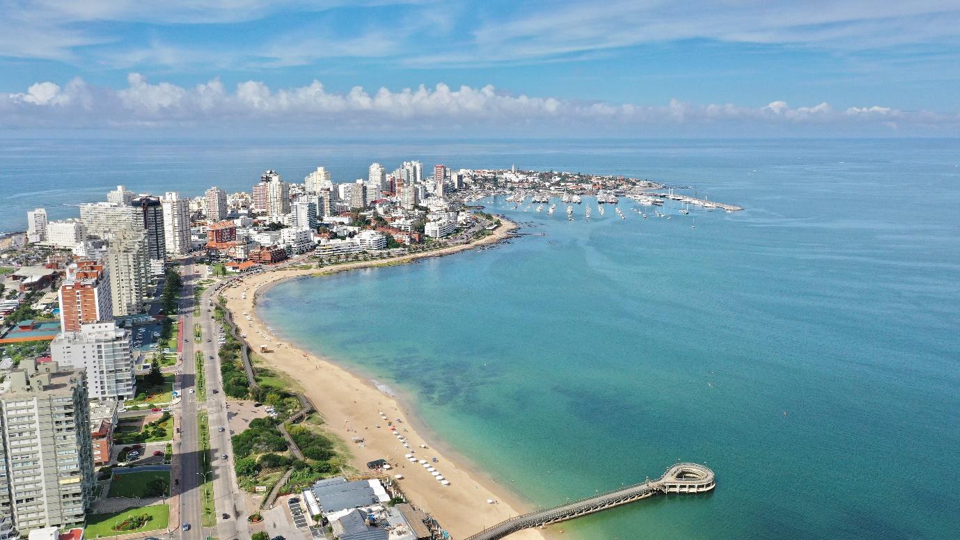 Uruguay skyline